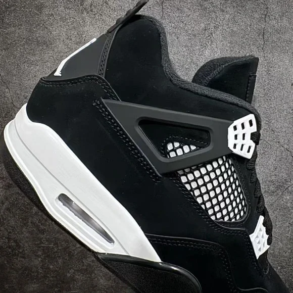 Air Jordan 4 Retro White Thunder sneaker is available for purchase